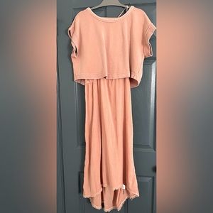 Daily Practice by Anthroplogie.  Comfortable two piece pullover style chill vibe